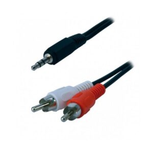 Câble Audio Jack vers 2x RCA