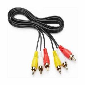 Câble Audio Vidéo RCA mâle vers mâle