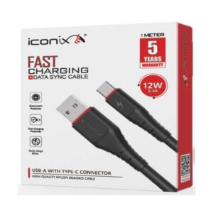 Cable Chargeur Rapide USB vers Micro USB ICONIX IC-UC1625 12W