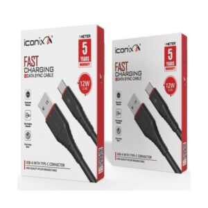 Cable Chargeur Rapide USB vers Type-C ICONIX IC-UC1625 12W