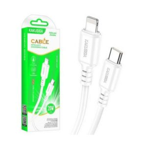 Câble de charge rapide et de données Type-C vers Lightning KAKUSIGA KSC-982 PD 20W