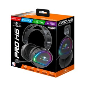 Micro Casque Gaming SPIRIT OF GAMER Pro H6 - Noir