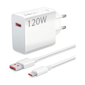 Chargeur Rapide 120W avec Cable USB vers Type-C