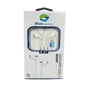 Ecouteur Filaire BLUE SPECTRUM B-07 Lightning - Blanc
