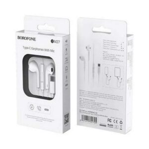 Ecouteur Filaire BOROFONE BM27 Type-C - Blanc