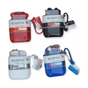 Ecouteur Filaire ICONIX IC-HF1226 Jack - Bleu