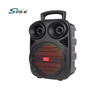 Haut Parleur Sans Fil Rechargeable SING-E ZQS-6162 avec Microphone