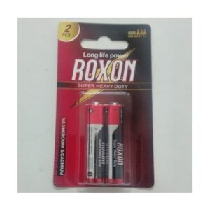 Lot de 2 Piles AAA ROXON UM-4 RO3 1.5V Long-life Power