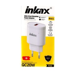 Chargeur Rapide INKAX Y03-EU PD 20W USB