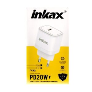 Chargeur Rapide INKAX Y32 20W Type-C Avec Cable Type-C vers Lightning