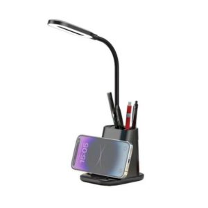 XO WX032 3in1 - Chargeur Sans Fil & Lampe De Bureau & Porte-Stylo