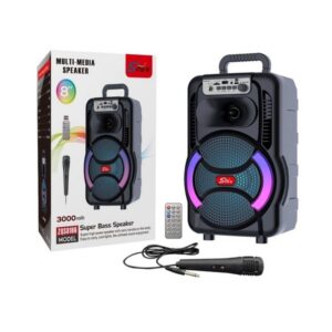 Haut Parleur Sans Fil Rechargeable SING-E ZQS-8166W