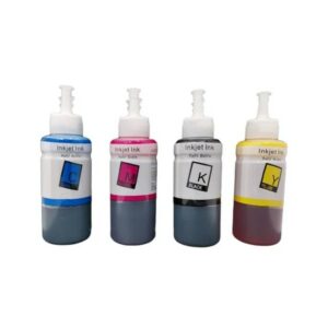 Pack De 4 Bouteilles d'encre de recharge Adaptable EPSON T664 100ML