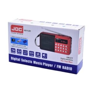Radio FM et Haut Parleur Sans Fil Rechargeable JOC H011UR