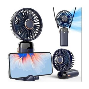 Mini Ventilateur Portable Rechargeable - noir