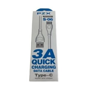Cable de Charge Rapide USB vers Type-C PZX S-06 3A