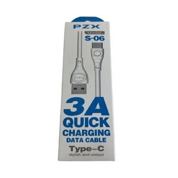 Cable de Charge Rapide USB vers Type-C PZX S-06 3A