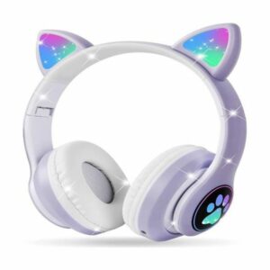 Casque Sans Fil Kids STN-28 Bluetooth & Carte Mémoire - Violet