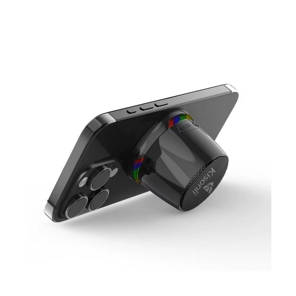 Mini Haut Parleur de Téléphone Portable Bluetooth KISONLI C100 avec aimant – Image 2